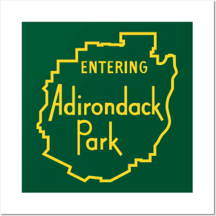 Adirondack Park Sign Posters and Art